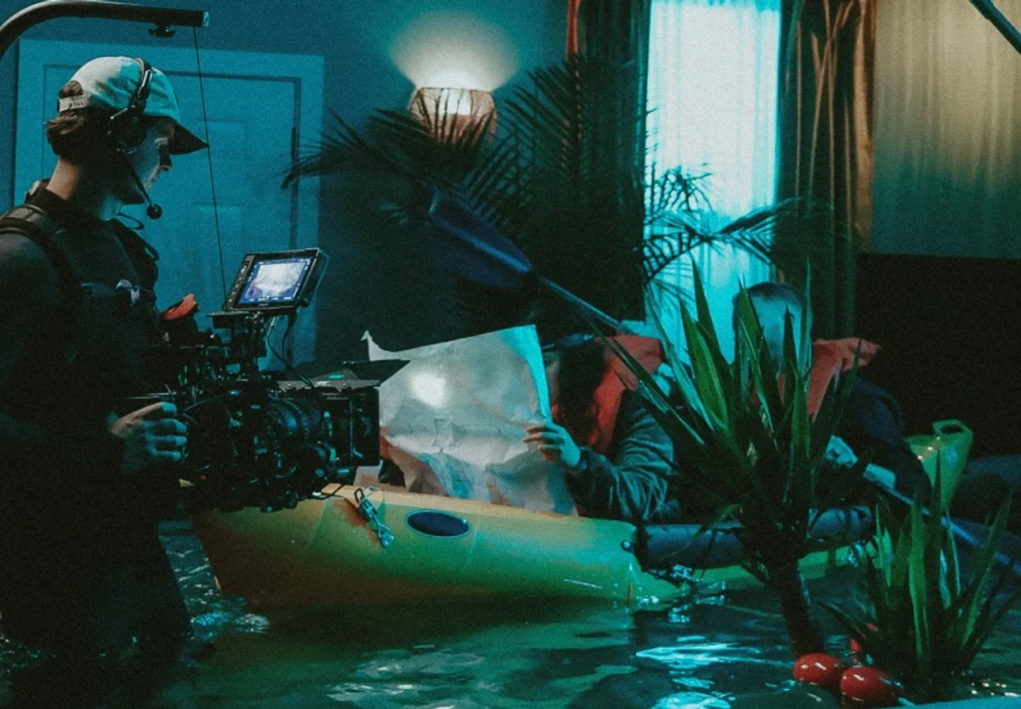Film production imagery from the original Paragon Productions website.